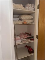 Contents Of Hallway Closet Towels, Sheets Ect