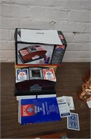 Bicycle brand Deluxe card shuffler set in