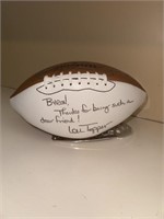 Illini Lou Tepper Signed & Team Autograph Wilson