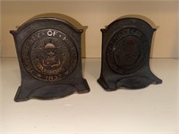 University Of Michigan Heavy Bronze BookEnds