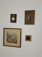 (4) Wall Pictures Lot