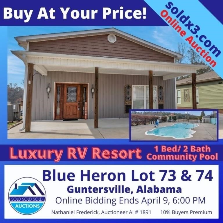 Blue Heron RV Resort Homes