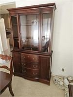 Duncan Phyfe Mahogany China Cabinet