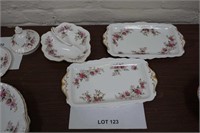 Royal Albert Lavender Rose-2-trays 6"x12" &