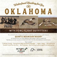 6 Man 3 Nights Oklahoma Duck, Goose Hunting