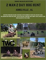 2 Man 3 Day Alabama Hog Hunt