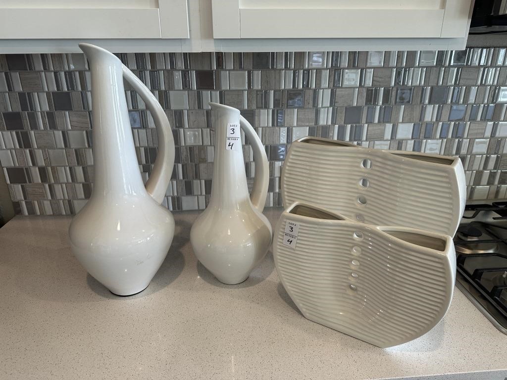 4PC VASES