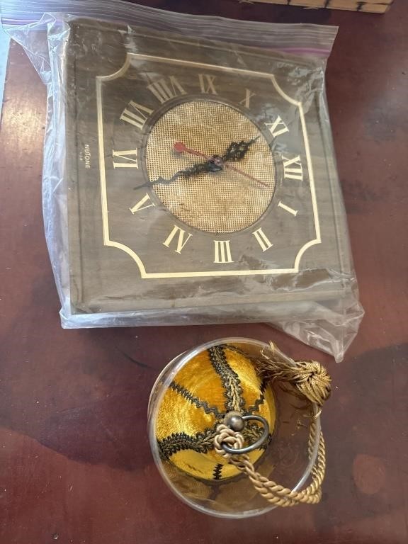 Vintage Clock & Reuge music bell