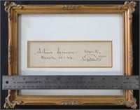 Arthur Lismer, "Bear" ink, signed,