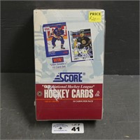 Sealed Box of 1992 Score Hockey Cards