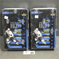 (2) Sealed 93' Boxes of Upper Deck Hockey Cards