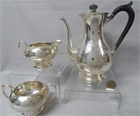 Birks sterling 3 pc. tea set dated 1930, 36 oz