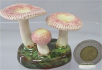 Lorenzen mushroom, Russula Mariae, 2 1/8" h.