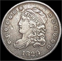 1829 Capped Bust Half Dime CLOSELY UNCIRCULATED