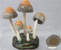 Lorenzen mushroom, Coprinus Micaceus, 3 1/3" h.