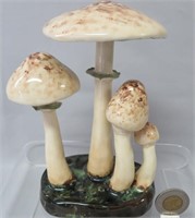 Lorenzen mushroom, Lepiota Molybdite, 6 1/2" h.