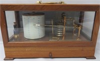 Sestral barograph in one drawer case with
