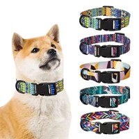 NEW Dog Collar Adjustable Fashion Printed Puppy