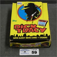 Topps Dick Tracy Unopened Packs of Cards