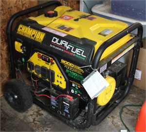 Champion Dual Fuel Gas Propane Generator