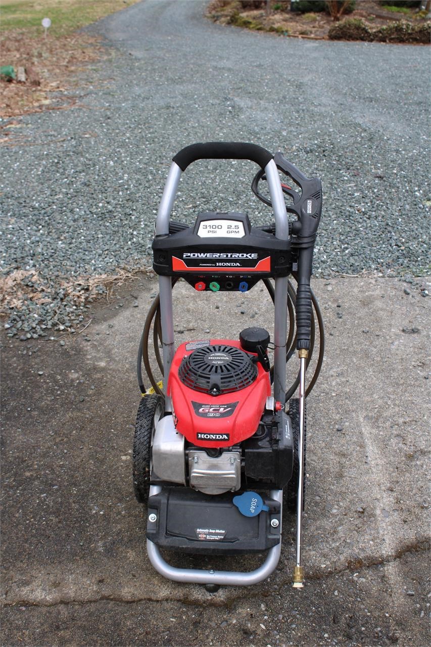 Honda Power Washer 3100 PSI Power Stroke