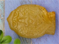 CARVED JADE ROCK STONE LAPIDARY SPECIMEN