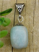 AMAZONITE PENDANT ROCK STONE LAPIDARY SPECIMEN