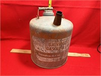 Galvanized Gas can