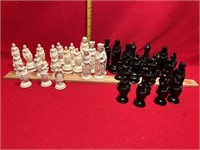 Vintage Anri Chess Pieces