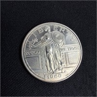 1986 LIBERTY 1 OUNCE PIECE