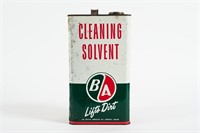 B-A CLEANING SOLVENT IMP GALLON CAN