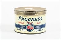 PROGRESS MILD FINE CUT TOBACCO TIN