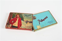 PLAYER'S CIGARETTES TIN WITH CARDBOARD SLEEVE