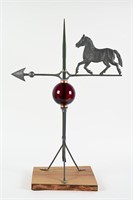 WEATHERVANE WITH LIGHTNING ROD & BALL