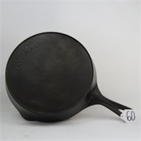 NATIONAL #7 CAST IRON SKILLET W/ HEAT RING