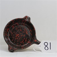 WAGNER WARE SPECKLED ASHTRAY