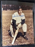 Joe DiMaggio Autographed