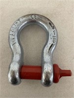 SCREW PIN ANCHOR SHACKLE - 1 1/8" - 9.5T
