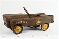 EARLY CANADIAN MILITARY PEDAL CAR