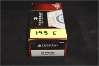 Federal .38 Special Ammo