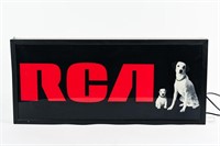 RCA LIGHTED SIGN