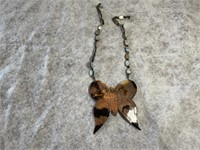 Vintage Miriam Haskell Butterfly Necklace