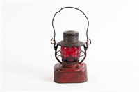 DIETZ RED GLOBE RAILWAY LANTERN