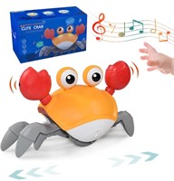 Interactive Crawling Crab Baby Toy: Tummy Time