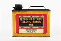 MCCORMICK-DEERING CREAM SEPARATOR OIL 1/2 GAL CAN