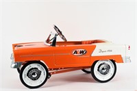 A&W 1956  CHEVY PEDAL CAR