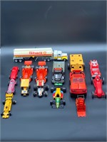 Set Of Tonka & Auburn Toy Cars & Trucks