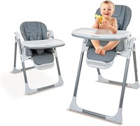 Babimoni Baby high chair(Gray)