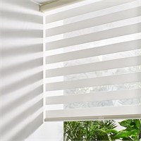 Persilux Custom Size Cordless Zebra Blinds for