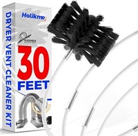 30 Feet Dryer Vent Cleaning Brush, Lint